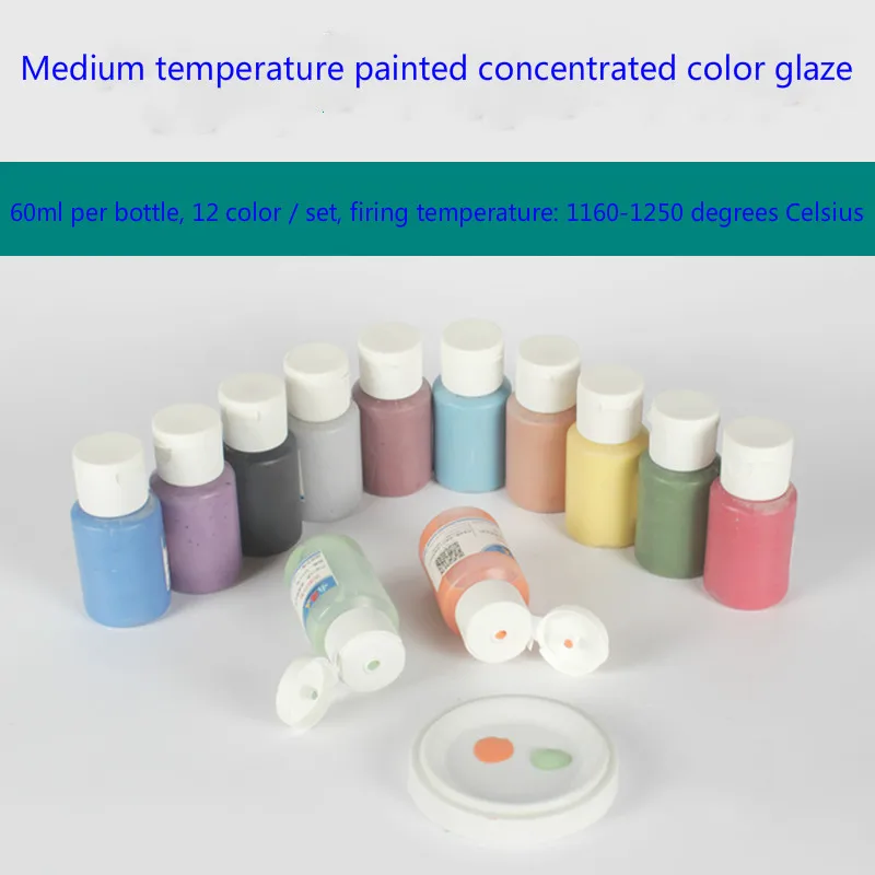 

China Jingdezhen Ceramic pigment concentrate glaze underglaze pigment glaze painting medium temperature electric kiln ceramic