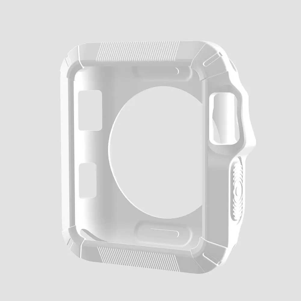 Прочный чехол для Apple Watch Series 3 2 iwatch 42 мм 38 6 цветов противоударный защитный с