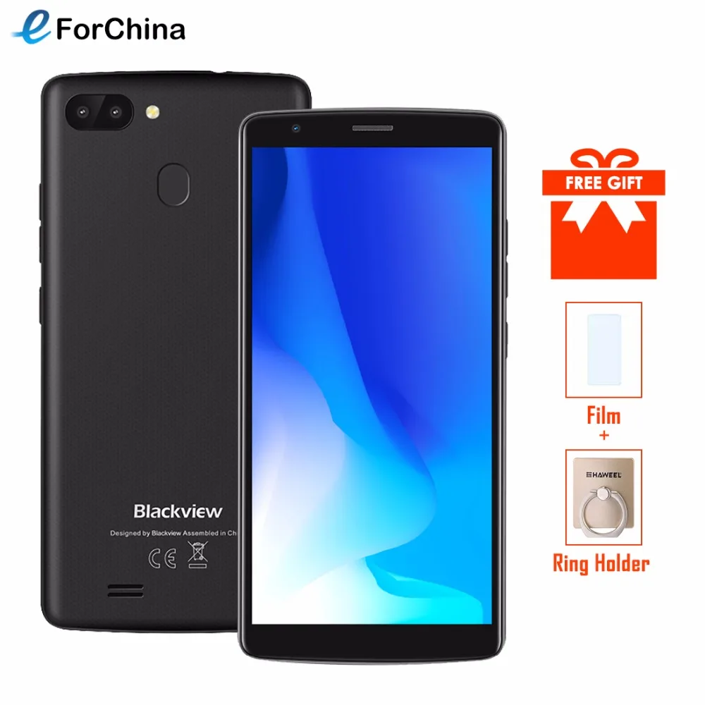 Blackview A20 Pro смартфон 5 &quot18:9 HD + полный Экран Android 8 1 MT6739 4 ядра 2 Гб оперативной памяти