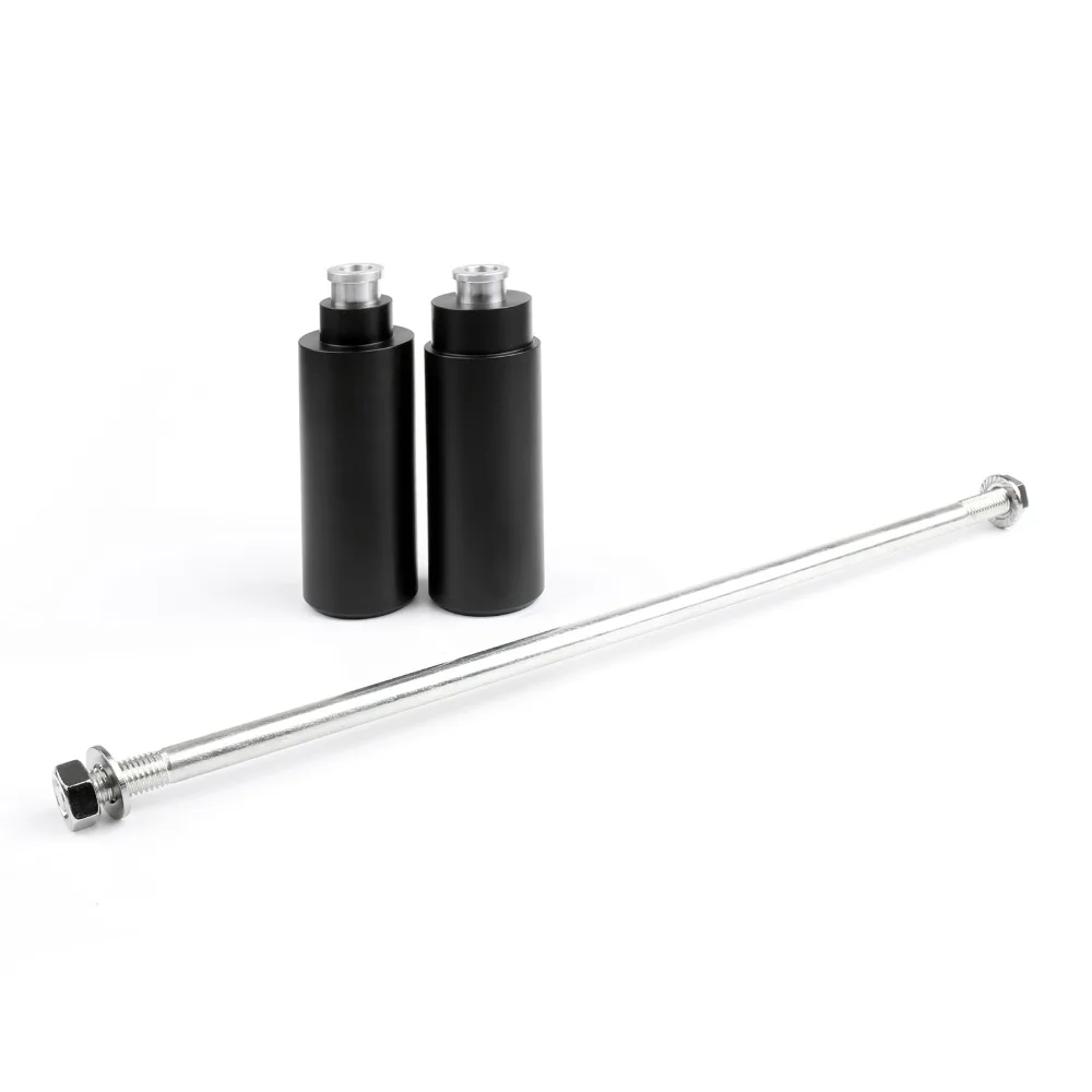 

Areyourshop for Suzuki Sv DL 650 1000 S Motorcycle Black Frame Sliders Falling Protection Crash Protector Side Shield Guard