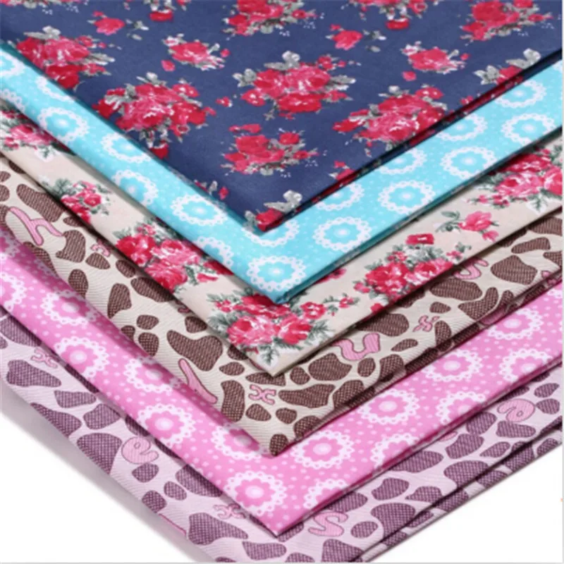 New Polyester DIY Craft 100%Polyester Fabric Printed Fabrics Home Decor