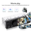 Podofo 1 Din Car Radio Autoradio FM Bluetooth Multimedia MP3 MP5 Player 4.1