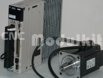 

YASKAWA SERVO ORIGINAL AC SYSTEM CONTROL KIT 100W AC SERVO ROTARY MOTOR SGMJV-01ADA21 & SGDV-R90A01B DRIVER 0.32NM CNC MODULKIT