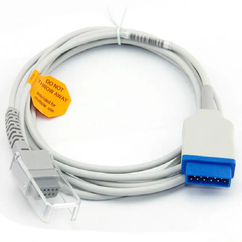 Бесплатная доставка совместим с GE 11pin (модуль Nellcor) к DB9PIN Spo2 кабель адаптера