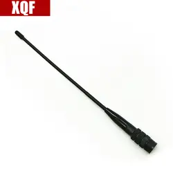 XQF BNC Двухдиапазонный vhf/uhf144/435 мГц Телевизионные антенны мужской для ICOM ic-r10 двухстороннее радио CB радиостанции YAESU Antena ZTE LTE Телевизионные