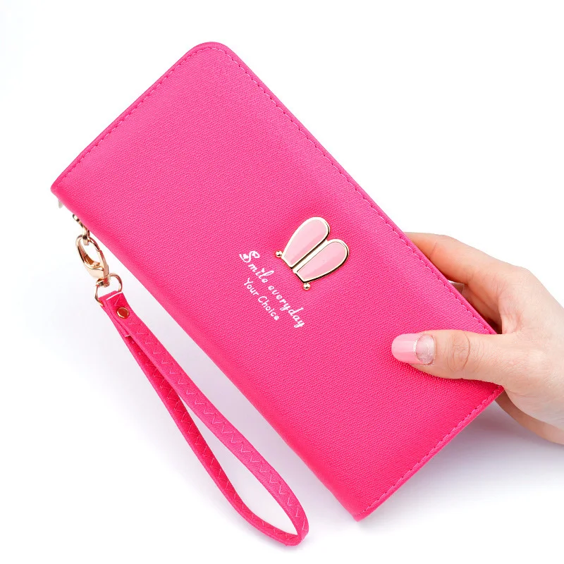

2018 Women Wallets Purses Wallet Brand Credit Card Holder Clutch Coin Purse Cellphone Pocket Gifts For Women Money Bag
