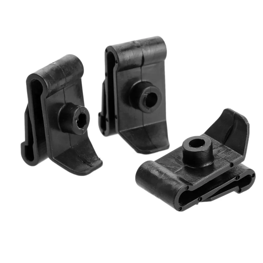 50X Car Fender Bumper 5mm Hole Plug Fastener Hood Prop Rod Support Clips Rivets