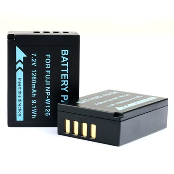 

LANFULANG 2 Pack NP-W126 NP-W126S Lithium-Ion Battery Pack Replacement for Fujifilm X-E2s X-T2 X-A3 X-T20 X100F X-T10