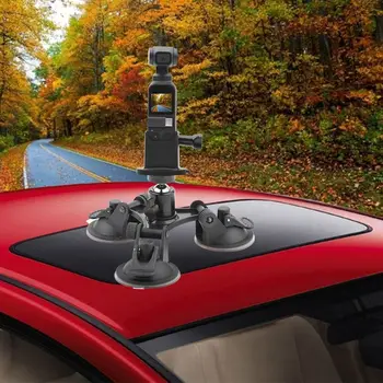 

Car Holder Mount Suction Cup Cam Bracket Base Stand Tripod Selfie Stick Portable for DJI OSMO Pocket Handheld Gimbal Camera