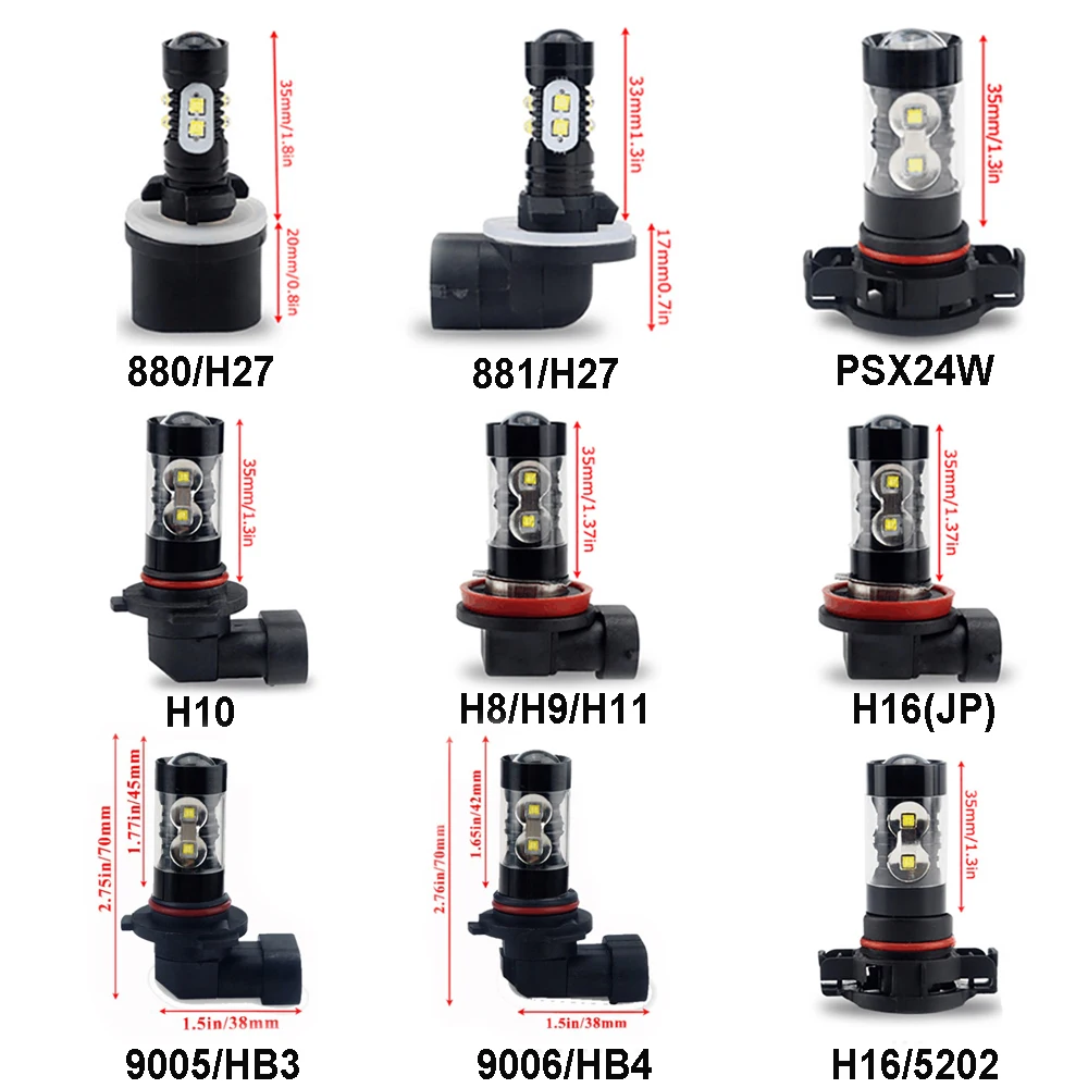 HB4 H11 светодиодный туман светильник 9006 H1 H3 H7 H8 лампы LED DRL для BMW E46 E90 E60 E39 E87 X5 E53 E70 E36 X3