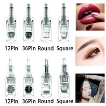 20 шт. BB крем машина винт нано иглы картридж Замена BB крем иглы микро нано круглый для удаления морщин Дерма стамм