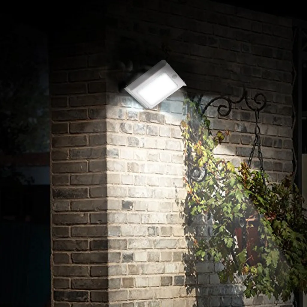 LED16 Солнечная энергия датчик движения садовые огни наружная лампа безопасности