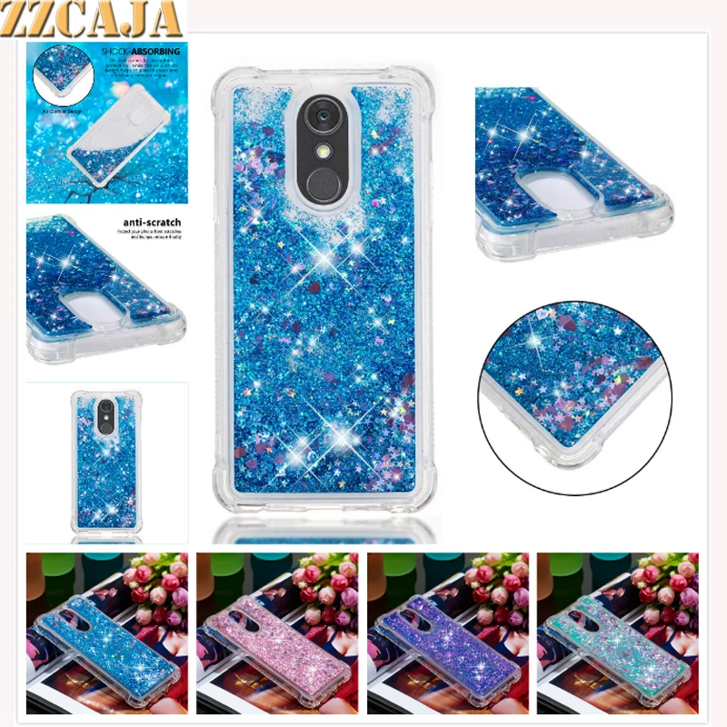 ZZCAJA For LG G7 ThinQ Case Luxury Glitter Shiny Dynamic