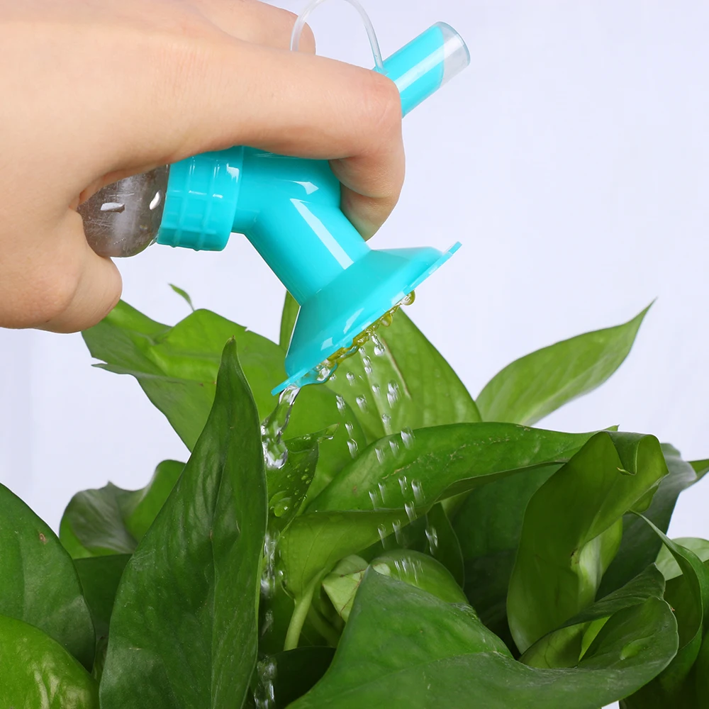 

2 In1 Plastic Sprinkler Nozzle For Flower Waterers Bottle Watering Sprinkler Portable Household Potted Plant Waterer Garden Tool