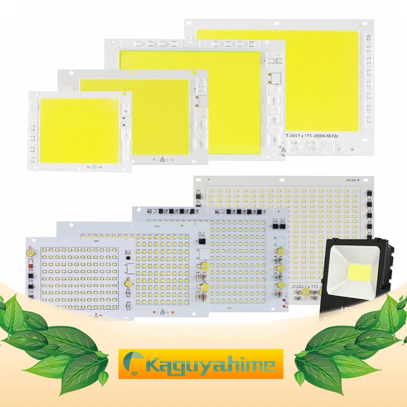 

LED Lamp Chip 100W 150W 200W 2835 SMD 220V LED Cob chip Smart IC Driver High Lumens DIY For outdoor Floodlight Street Spotlight