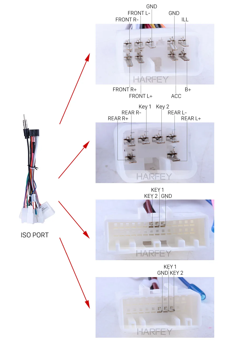 Best Harfey Android 8.1 9" GPS Navigation Radio for Toyota Verso 2011-2016 with WIFI Bluetooth AUX support Carplay Digital TV SWC 17
