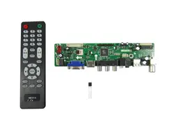 Оригинальный ТВ драйвер 4 в 1 тройной Lehua доска HD VGA HDMI AV v29 ТВ доска t-vst29.03