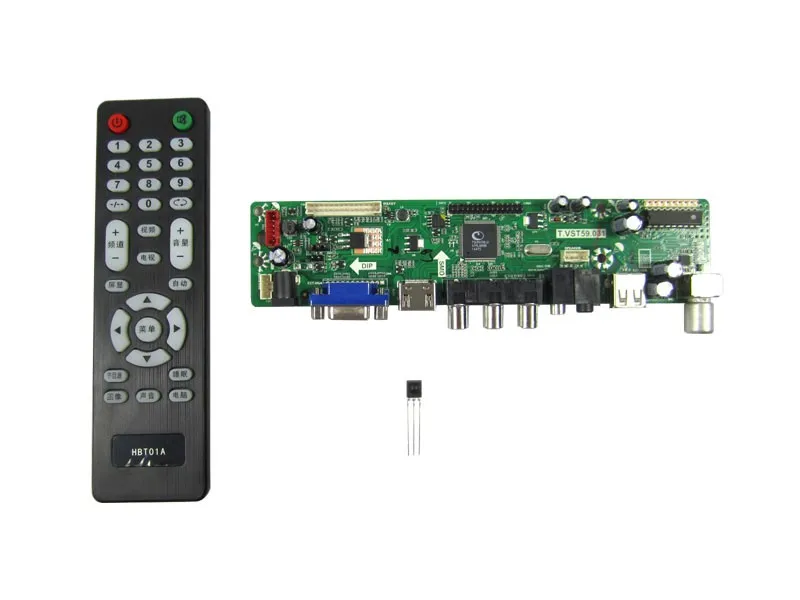 Оригинальный ТВ драйвер 4 в 1 тройной плата Lehua hd VGA hdmi AV V29 доска T VST29.03|board board|board