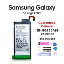 samsung Батарея EB-BG925ABE 2600 мАч для GALAXY S6 край G9250 G925FQ G925F G925S S6Edge G925V G925A литий-ионная аккумуляторная батарея