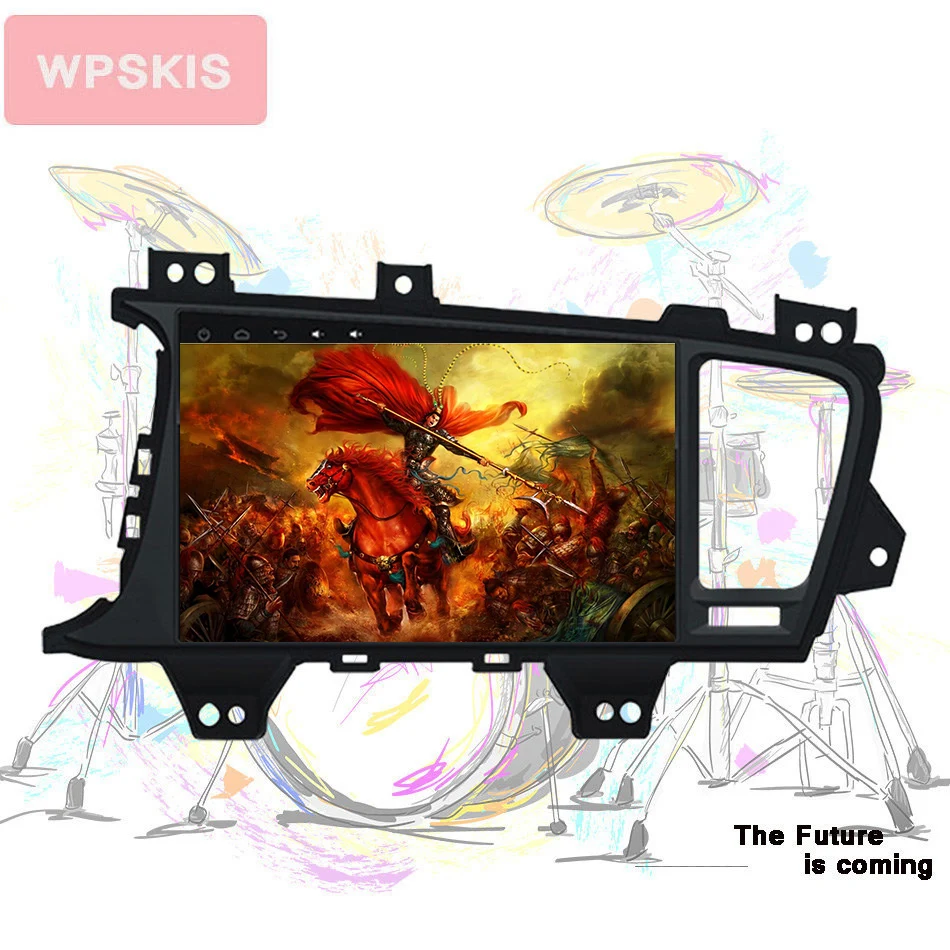 Sale Octa Core Android 9.0 Car Auto video radio gps player headrest monitor 4g wifi CarPlay pc tablet for KIA K5/OPTIMA Headunit dab 5