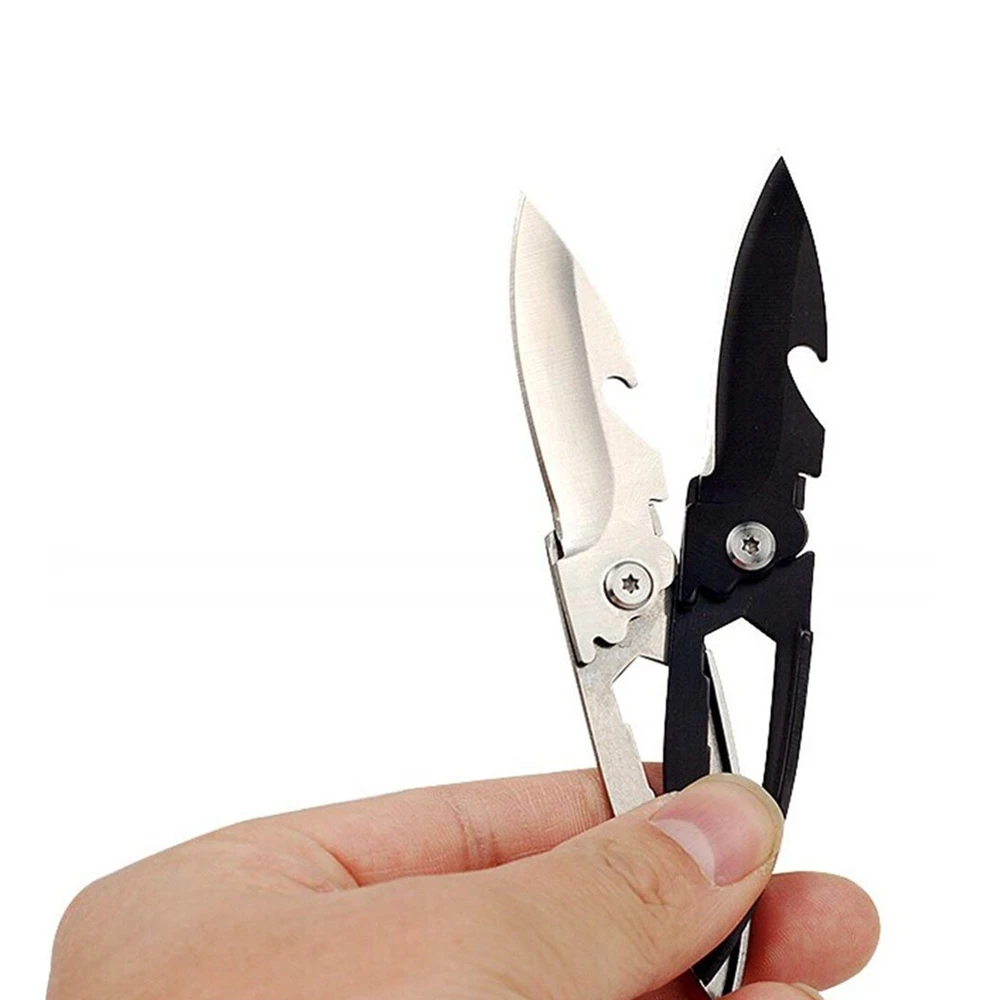 Многоцелевой нож для повседневного использования, многофункциональный Многофункциональный нож для ключей, карманный нож с буквами, Походный нож для удаления кожуры, открытая посылка