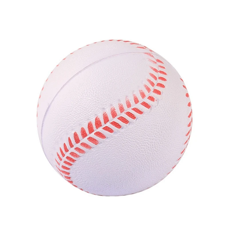 1Pc Universal Handmade Baseballs PVC&PU Upper Hard& Soft Baseball Balls Softball Ball Training Exercise Baseball Balls