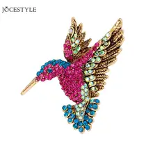 

Colorful Shining Rhinestone Hummingbird Brooch For Women Broches Breastpin Jewelry Gift Party Jewelry Decor Accessories