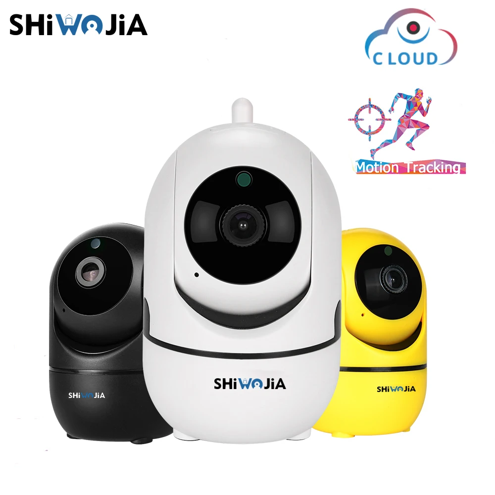 

SHIWOJIA 1080P Wireless IP Camera Intelligent Auto Tracking Of Human Home Security Surveillance CCTV Network Wifi Cam