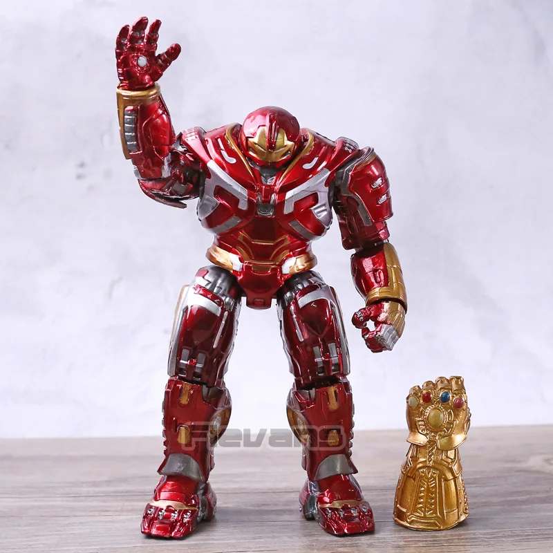 

Avengers Endgame Mark 44 Hulkbuster PVC Action Figure with LED Light Collection Model Toy