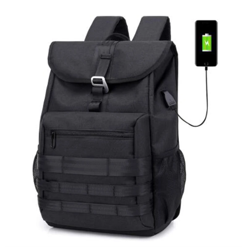 

OZUKO Men Backpack School Bags For Teenagers Waterproof Multifunction USB Charging Computer School Bag For Teenager Male Mochila