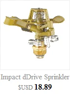 2 шт. 3/" Ударный приводной механизм маятникового движения ствола дождевального аппарата Arm газонный спринклер товары для орошения сада