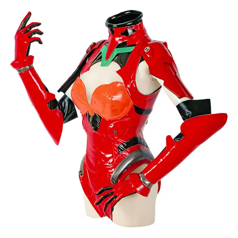 Аниме EVA рисунок Asuka Langley Soryu Косплей Костюм ver Langley костюм униформа сексуальный PU костюм Новинка