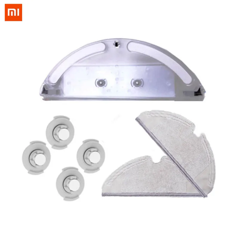 

7PCS Mi Roborock Vacuum Cleaner Parts Replacement for Mi 2nd Gen Robot Roborock S50 S51 Water Tank*1 Cloth*2 Filters*4