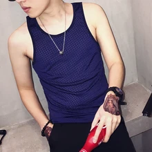 Для мужчин майка спортивная одежда жилет бодибилдинг Вес Training Фитнес Mucle подтяжки Singlet Debarder футболка без рукавов Для мужчин