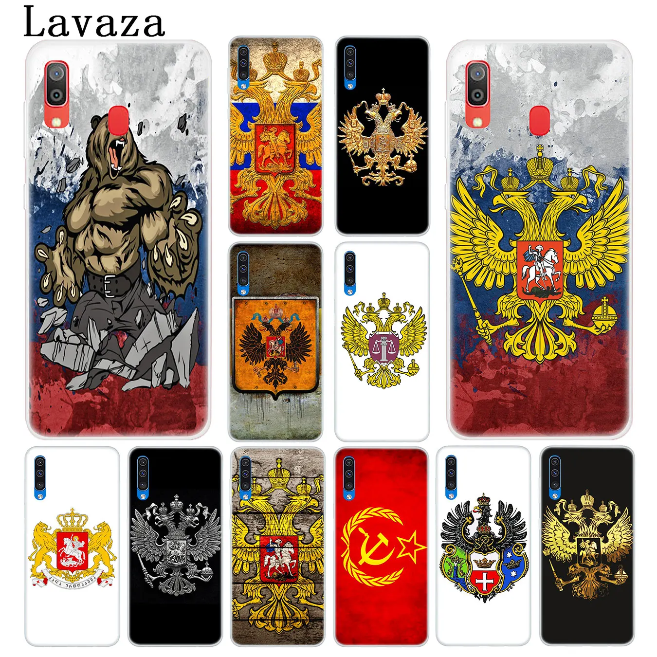 Чехол для телефона Samsung Galaxy M40 M30 M20 M10 A10 A20 A30 A40 A50 A60 A70 с флагом Российской