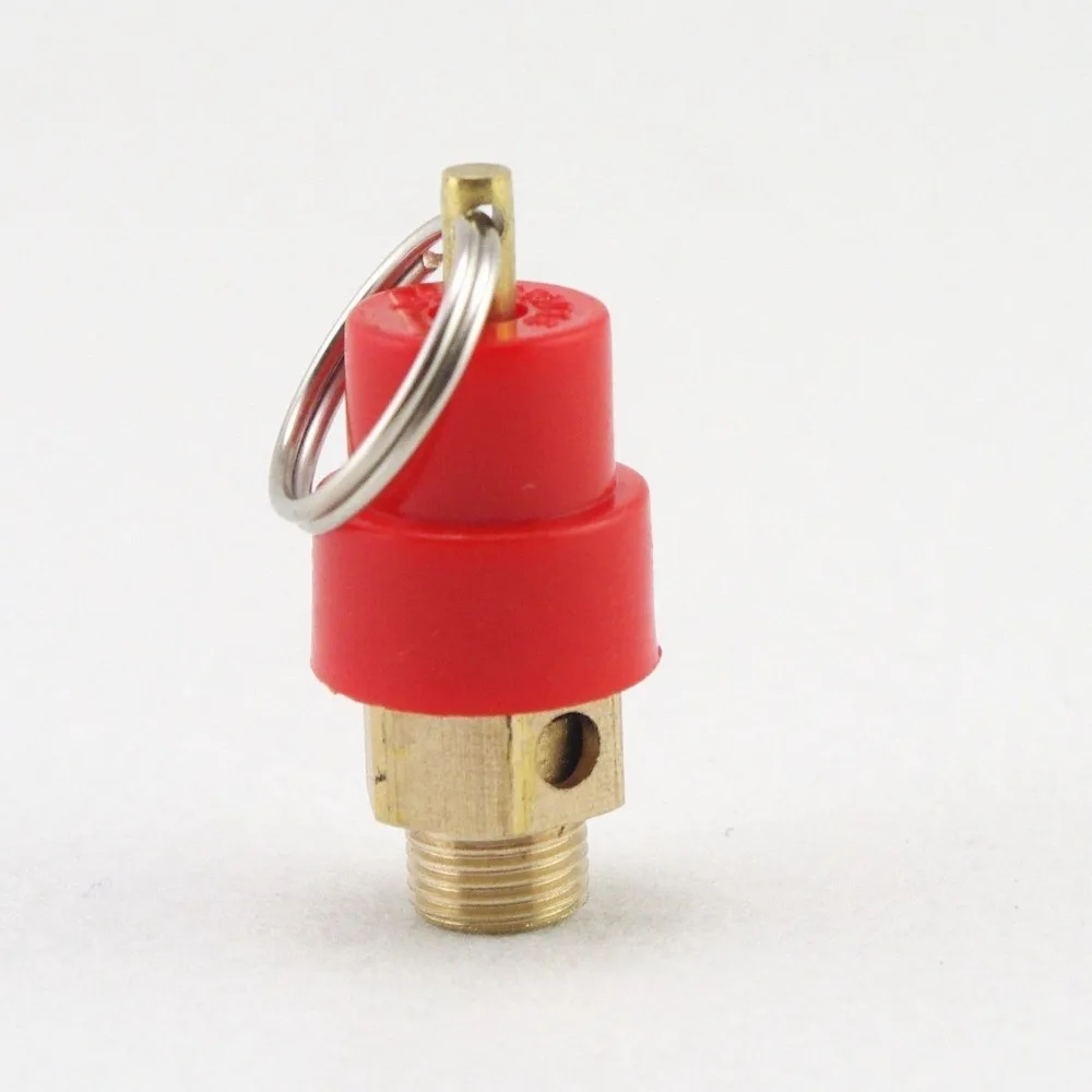 5 pieces 0.9Mpa 1/8"BSPT Air Compressor Pressure Relief Valve Safety