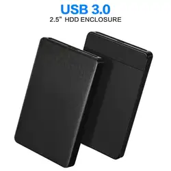 Оптовая Продажа Модный плед USB 3,0 7 + 15 SATA 2,5 дюймов HDD корпус внешний жесткий диск