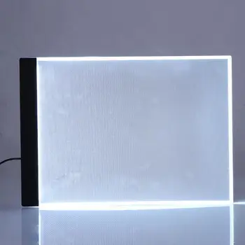 

A4 Magnetic LED Painting Board LED Light Box Tracing Copy Table Blank Canvas Pads Panel Tablet Art for diamond Painting AS968