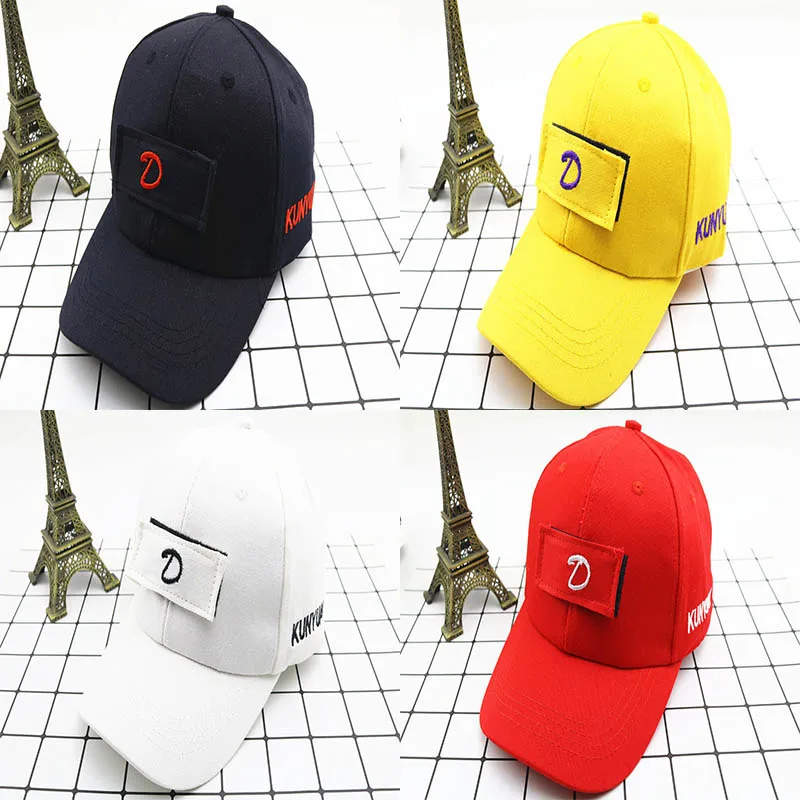 

Korean Children Baseball Caps Personality Baby Outdoor Sunscreen Boy Girl Simple Style Baseball Cap Performance Street Dance Hat