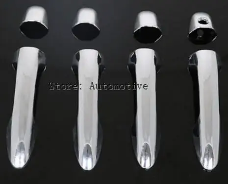 

Fit For Toyota RAV4 2013 2014 2015 2016 2017 Chrome Door Handle Cover Trim Garnish Molding Catch Cup Cap Overlay Protector 8pcs