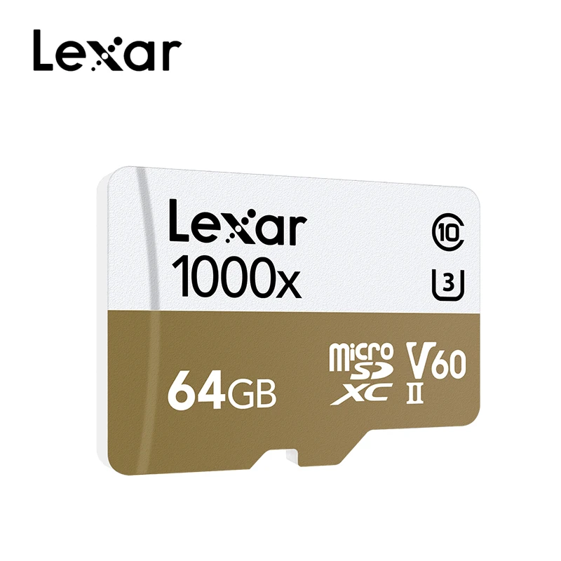 Оригинальная карта памяти Lexar, 128 ГБ, micro sd, 1000x, 16 ГБ, 64 ГБ, UHS-II U3, Макс., 150 МБ/с./с, 32 ГБ, карта micro sd, класс 10, карта памяти