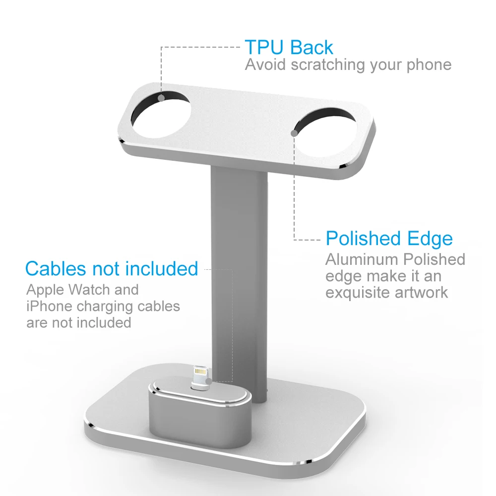 Charging Dock Stand Holder Station for Headphone AirPods IPad Apple Watch i Watch Series 1 2 3 iPhone 10 X 8 7 6 6S Plus