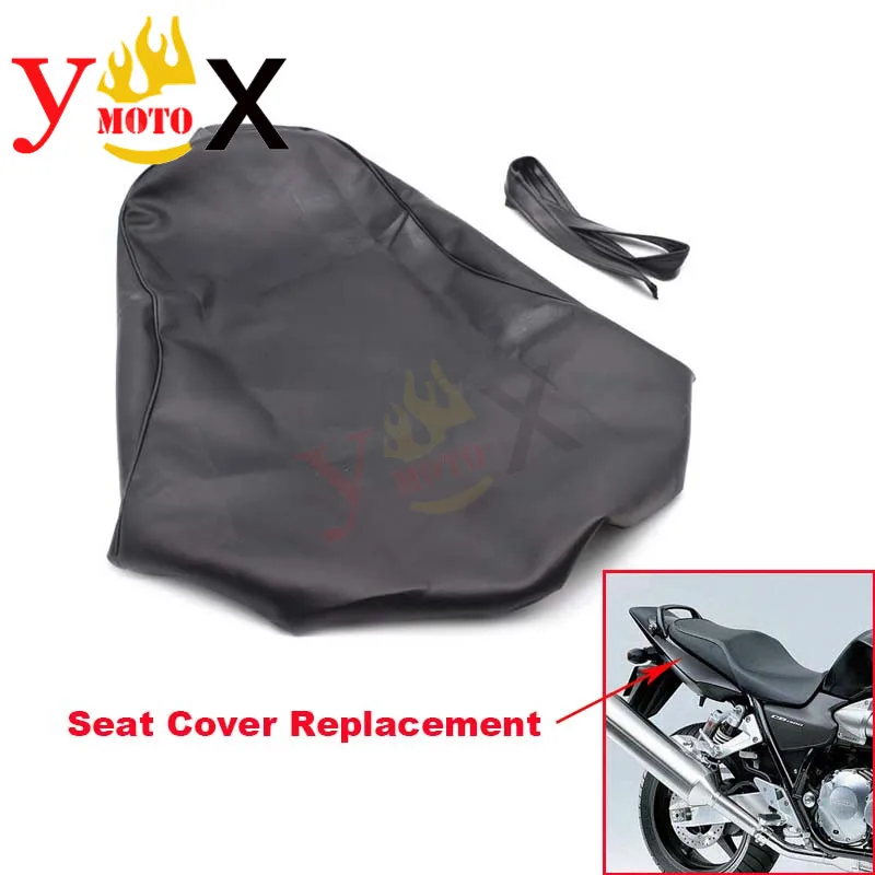 

Replacement Motorcycle Black Seat Cover Guard PU Leather Cushion Protection Waterproof For Honda CB1300 CB 1300
