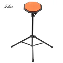 8 inch metal+ rubber dumb drum Drummer Exercise Training Pad for beginners with adjustable Holder Stand+Drum Bag+Holder Bag
