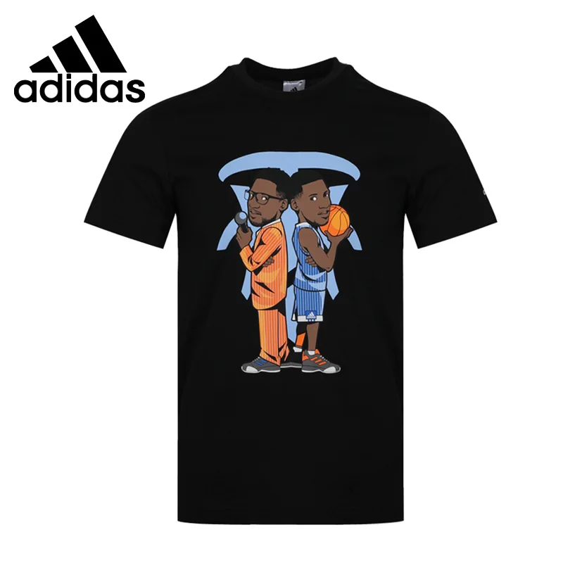 Original New Arrival Adidas TMAC GEEK UP Men's T-shirts short sleeve Sportswear | Спорт и развлечения