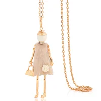 Colliers à la mode pour femmes, Long collier pour dames et chaînes pendentif, bijoux cadeaux 5
