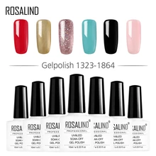 ROSALIND гель 1 S 10 мл серия классических цветов УФ гель лак для ногтей светодиодный гель лак праймер для ногтей дизайн дизайна ногтей нужен Базовый Топ