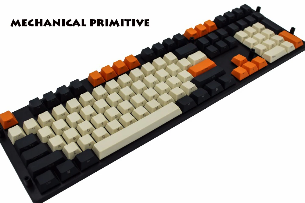 

MP Cherry Profile Original Height keycap 108 Keys PBT Radium carving For Cherry G80-3000 3850 3800 MX3.0 etc Mechanical keyboard