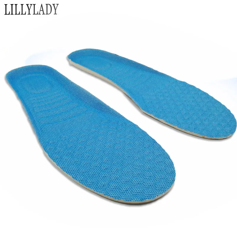 Sports Memory Foam Orthotics Arch Support Shoes Insoles Flat Feet Running Breathable Insoles for feet Man Women Orthopedic Pad