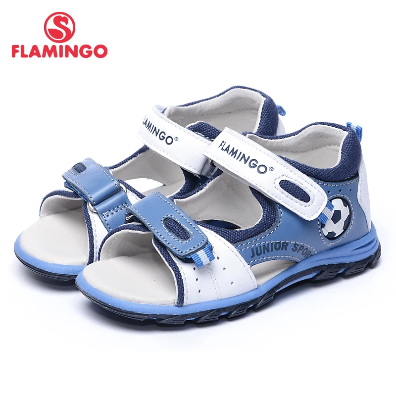 

FLAMINGO famous brand 2018 New Arrival Spring & Summer Kids Fashion High Quality sandals for boys 61-XS165